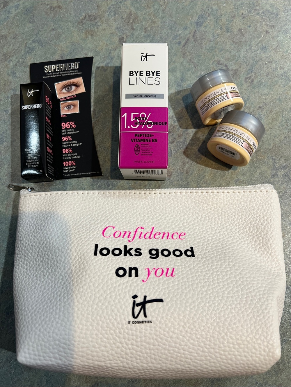 it Cosmetics travel skincare and makeup collection